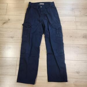 5.11 Tactical Taclite EMS Pants Mens 30x32 Navy Blue Canvas Utility Workwear